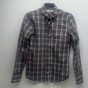 Isabel ETOILE MARANT women plaid western shirt size 36
